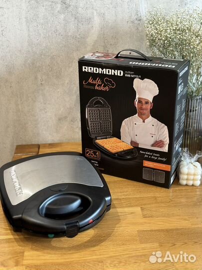 Мультипекарь redmond RMB-M713/1 PRO, вафельница
