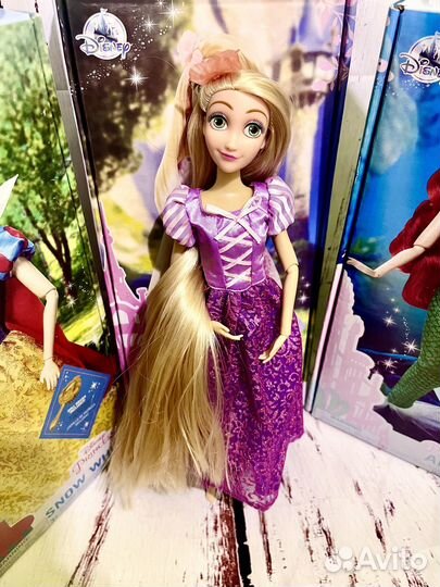 Дисней стор кукла Ариэль, Белоснежка, Рапунцель