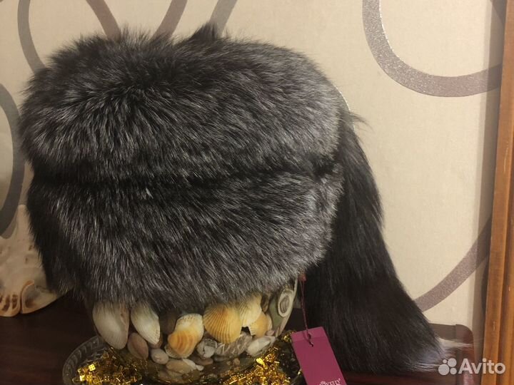 Шапка енотовая