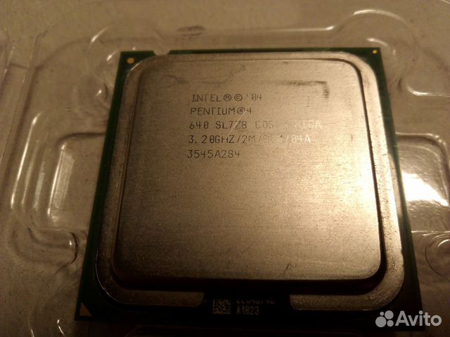 Процессор Intel Pentium 4 640