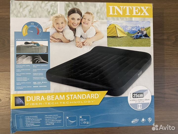Надувной матрас intex