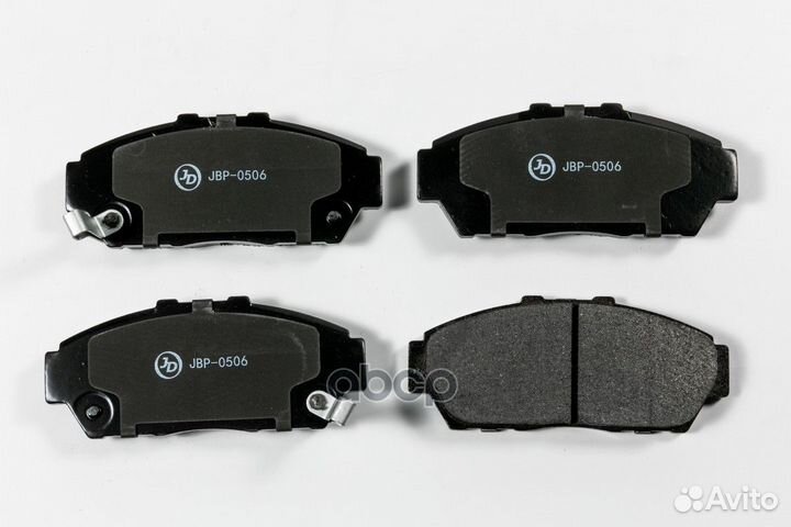 Колодки тормозные дисковые, передние JBP0506 Just