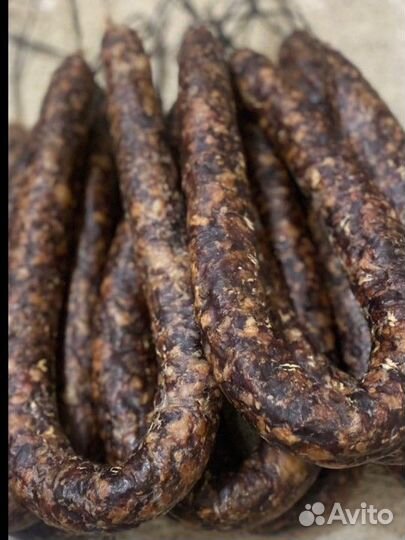 Горская сушеная колбаса говядина