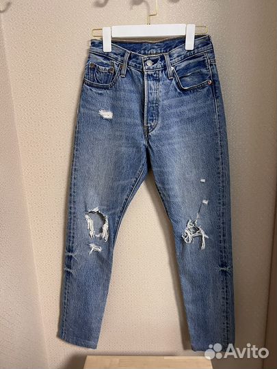Женские джинсы levis 501