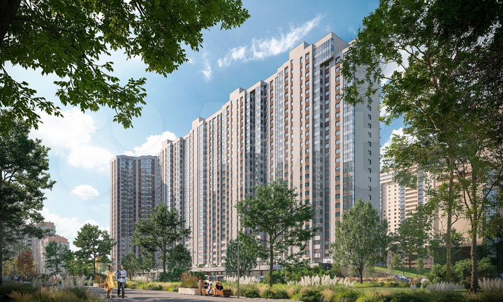 2-к. квартира, 89,5 м², 1/25 эт.