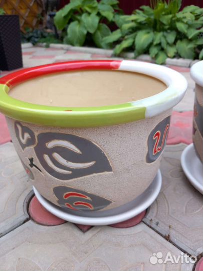 Керамические кашпо