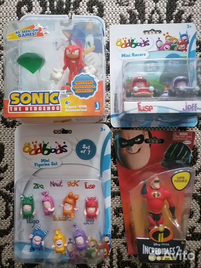 Roblox Big, Hero 6, Incredibles 2, Oddbods, Sonic