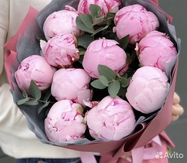 Пионы букет с доставкой 11 15 21 25 31 45 51