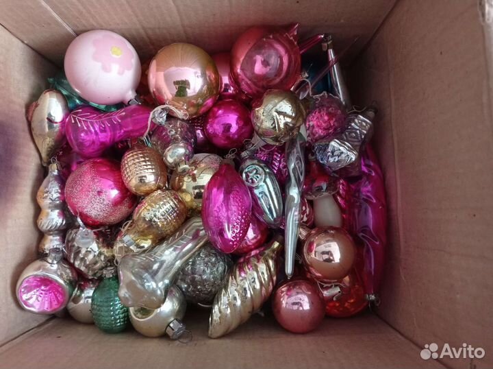 Новогодние игрушки СССР