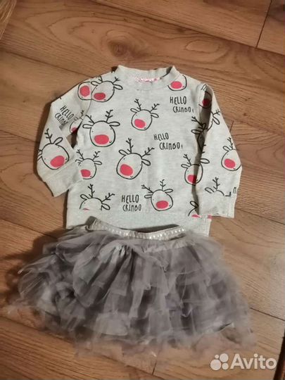 Пакет одежды на девочку некст