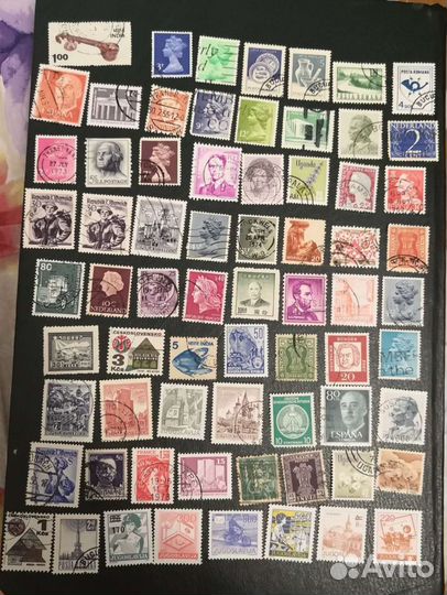 Почтовые марки разные