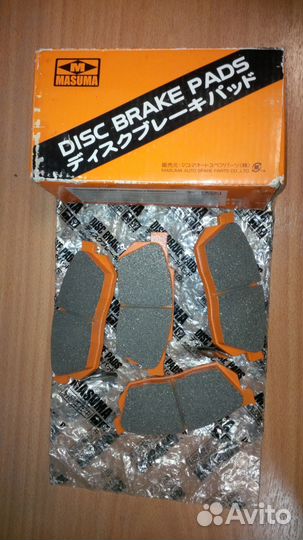 Тормозные колодки masuma ms-8263