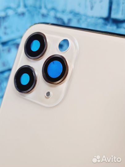 Корпус iPhone 11 Pro, цвет золотой, ориг