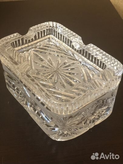 Пепельница, хрустальная, СССР