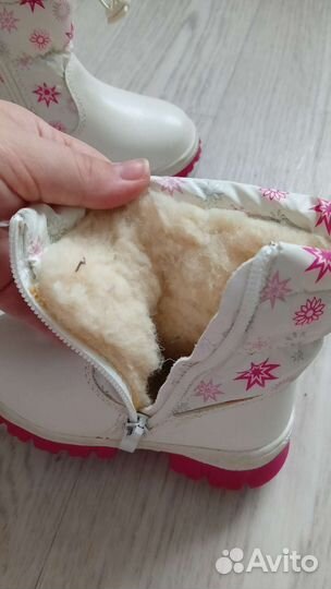 Сапоги зимние для девочки