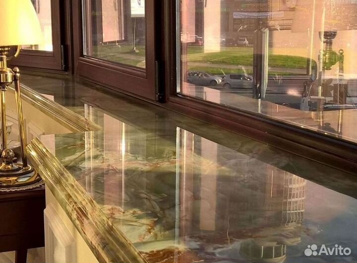 Подоконники из мрамора