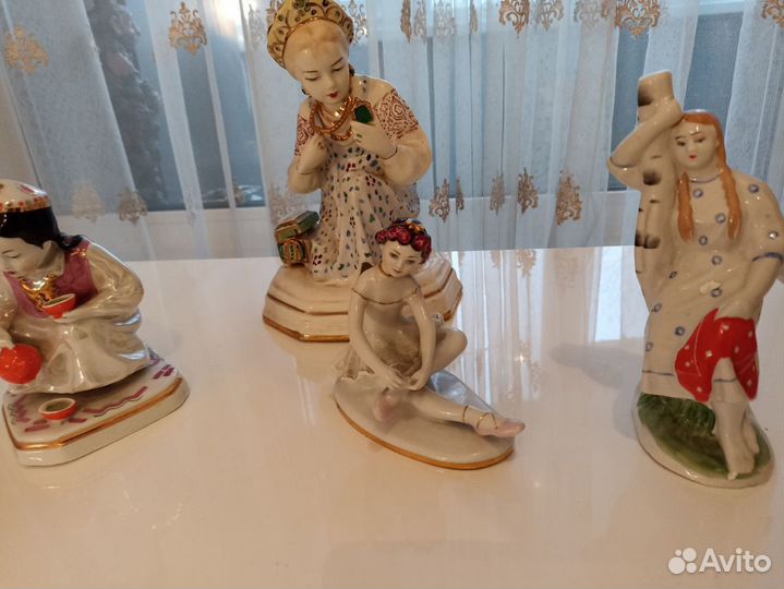Фарфоровые статуэтки СССР
