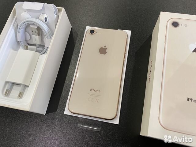 iPhone 8 256GB Gold Витринный/Гарантия/Кредит