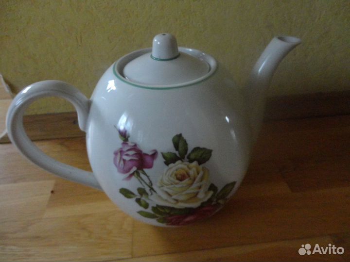 Чайник 4,5 л Вербилки фарфоровый