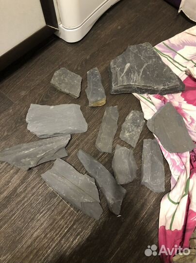 Черный сланец для аквариума