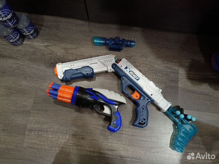 Нерфы бластеры набор