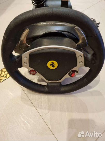 F430 Thrustmaster руль игровой Ferrari. Педали