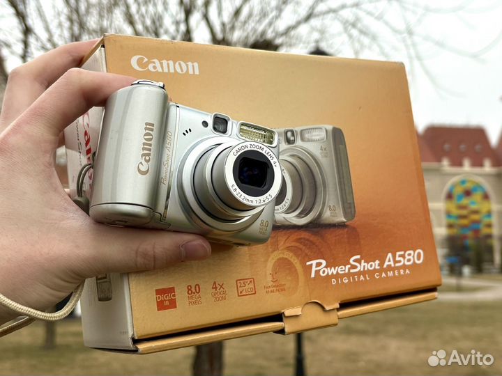 Фотоаппарат Canon Powershot A580 + комплект