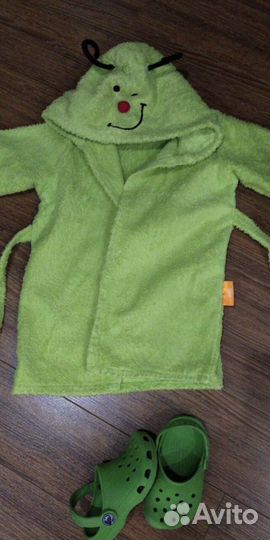 Детские вещи Унисекс для Грудных детей Халат махро