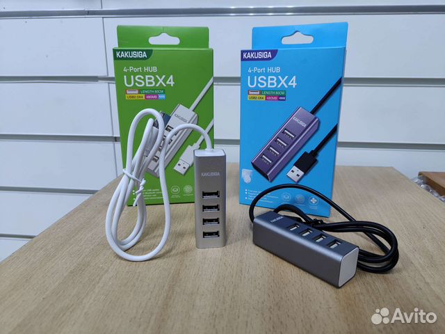 USB HUB 4 гнезда USB 2.0