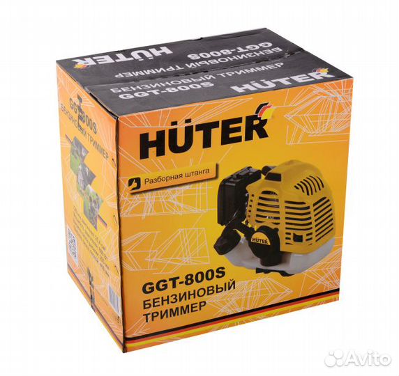 Триммер бензиновый huter GGT-800S