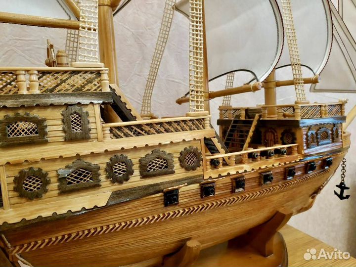 Сборная модель парусника