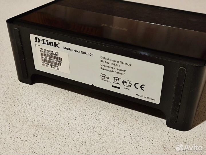 Wifi роутер D-link Dir-300