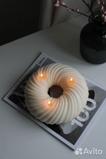 Интерьерная свеча из Pinterest