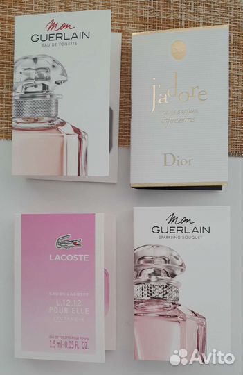 Пробники женские семплы