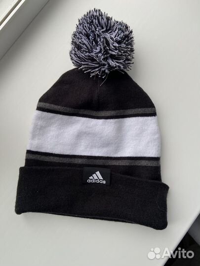 Шапка adidas linear woolie