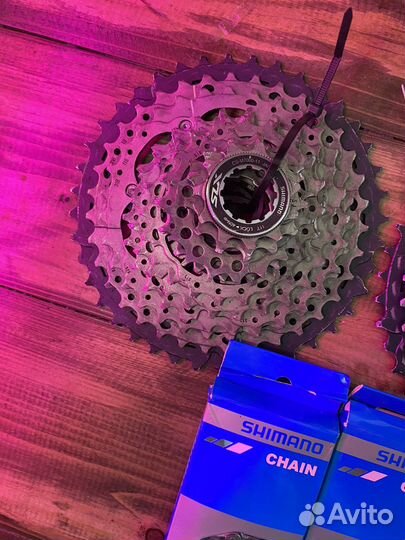 Кассета shimano SLX CS-M7000 (11-42t) 11 скоростей