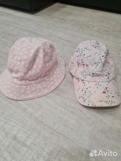Панамка, кепка, шапочки для девочки