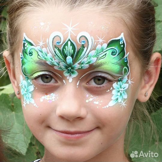 Аквагрим (бьюти- бар, блеск-тату,флеш-тату)