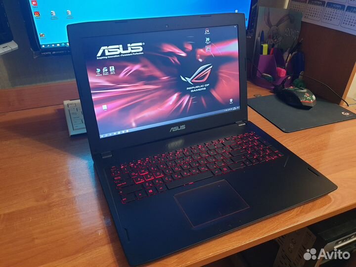 Игровой ноутбук Asus ROG i7/GTX1060/16Gb/1Tb/15.6