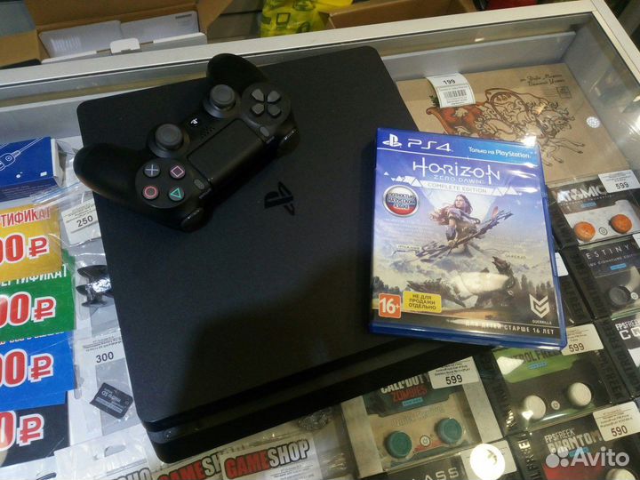 PlayStation 4 Slim 500GB б.у