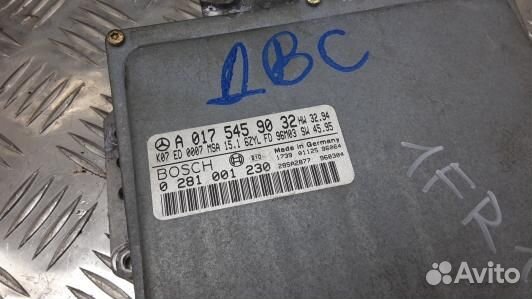 Блок управления двс mercedes benz E-class W210 (1F