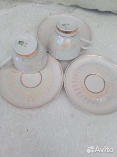 Чайно кофейный сервиз не полный. СССР