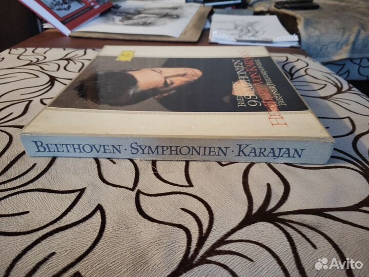 Бетховен 9 симфоний в одной коробке (9 LP)
