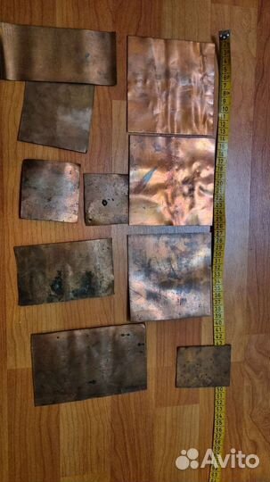 Медная пластина