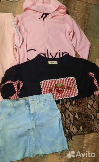 Одежда пакетом на девочку 140-152