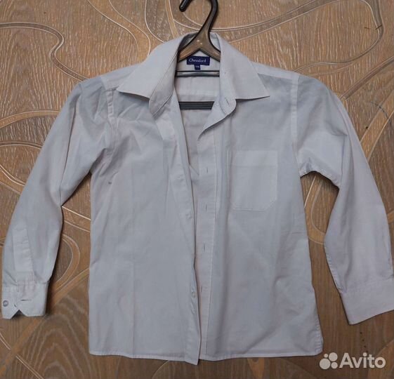 Рубашка школьная белая