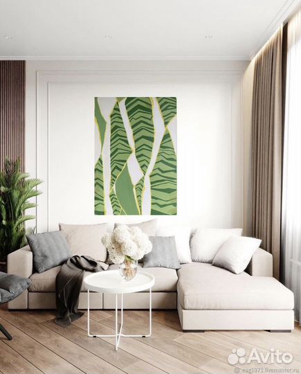 Интерьерная картина большая