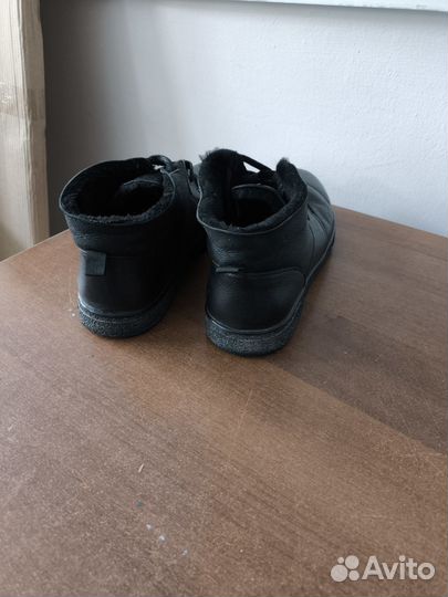 Ботинки зимние. Натуральная кожа. Натуральный мех