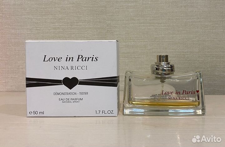 Nina Ricci Love In Paris остаток во флаконе