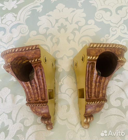 Держатели карниза для штор. 2 шт